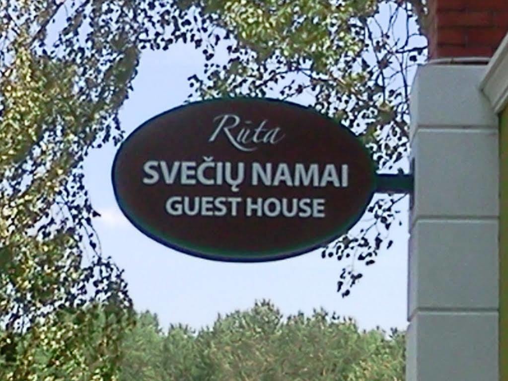 Ruta Hotell Klaipėda Exteriör bild